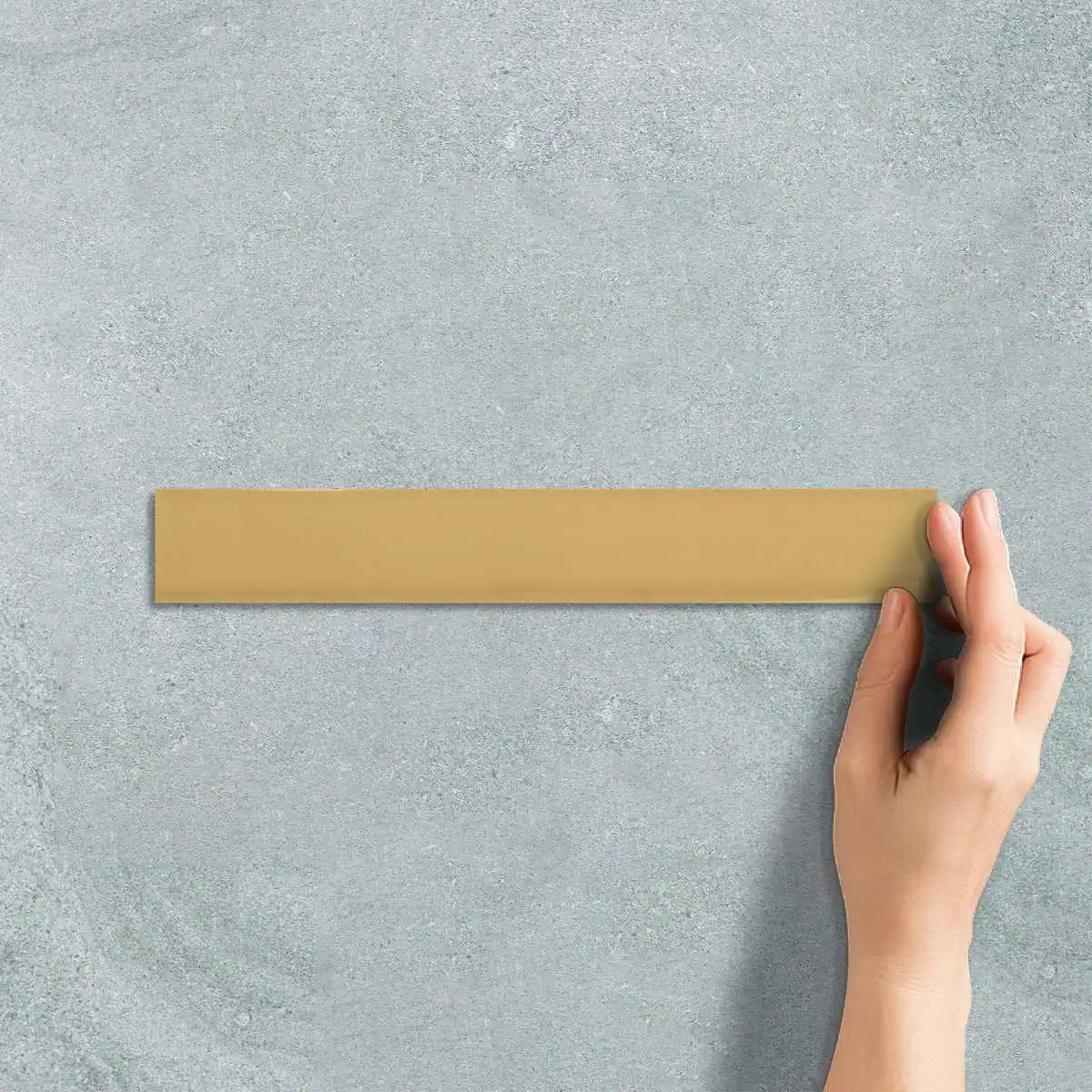 LONG OLIVE YELLOW SUBWAY TILE - SUBWAY