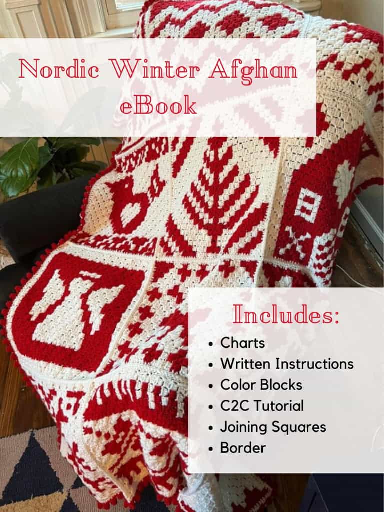 Nordic Winter Afghan eBook