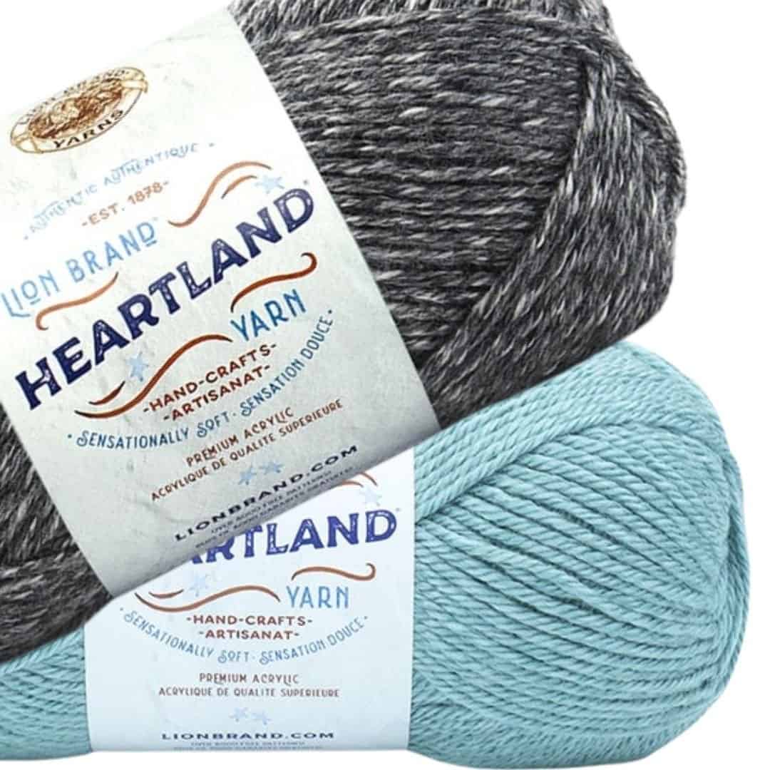 Lion brand heartland yarn