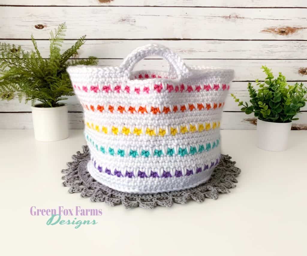pop of color basket