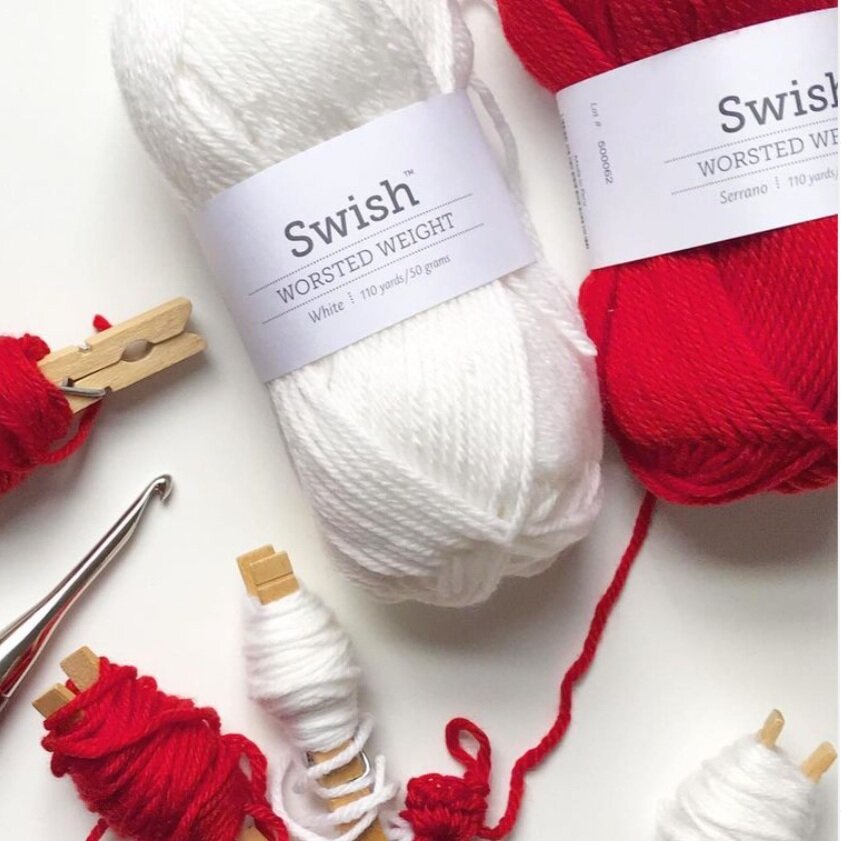 Swish worsted weight yarn