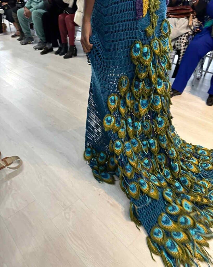 crochet peacock dress Pretty Peacock pattern by Leigh Ann Atwell