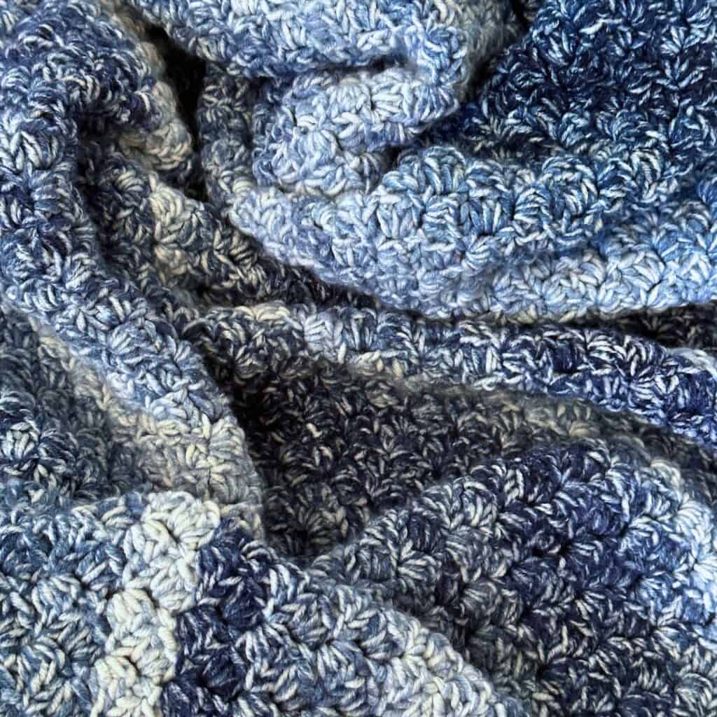 Ombre C2C Baby Blanket Crochet Pattern