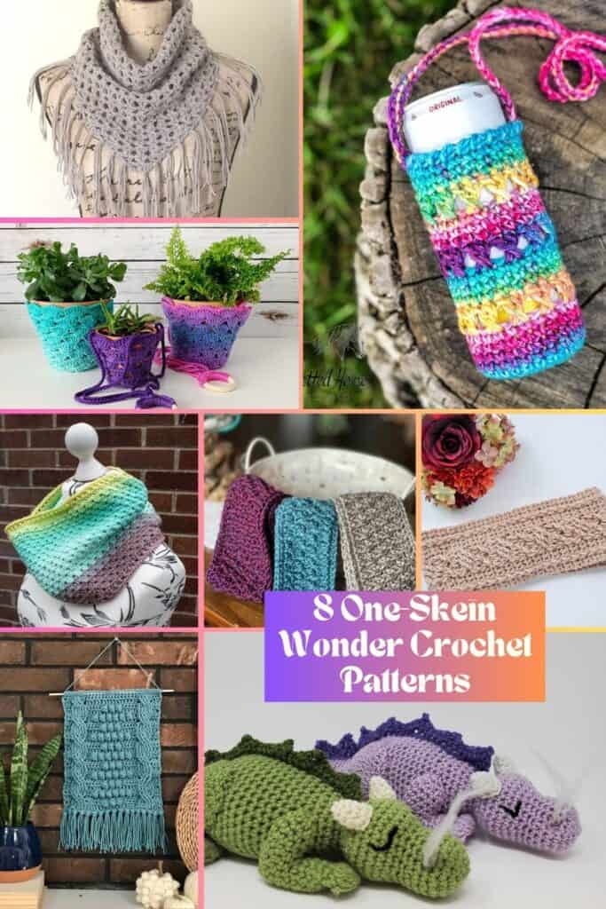 8 One-Skein Wonders Crochet Patterns Pinterest