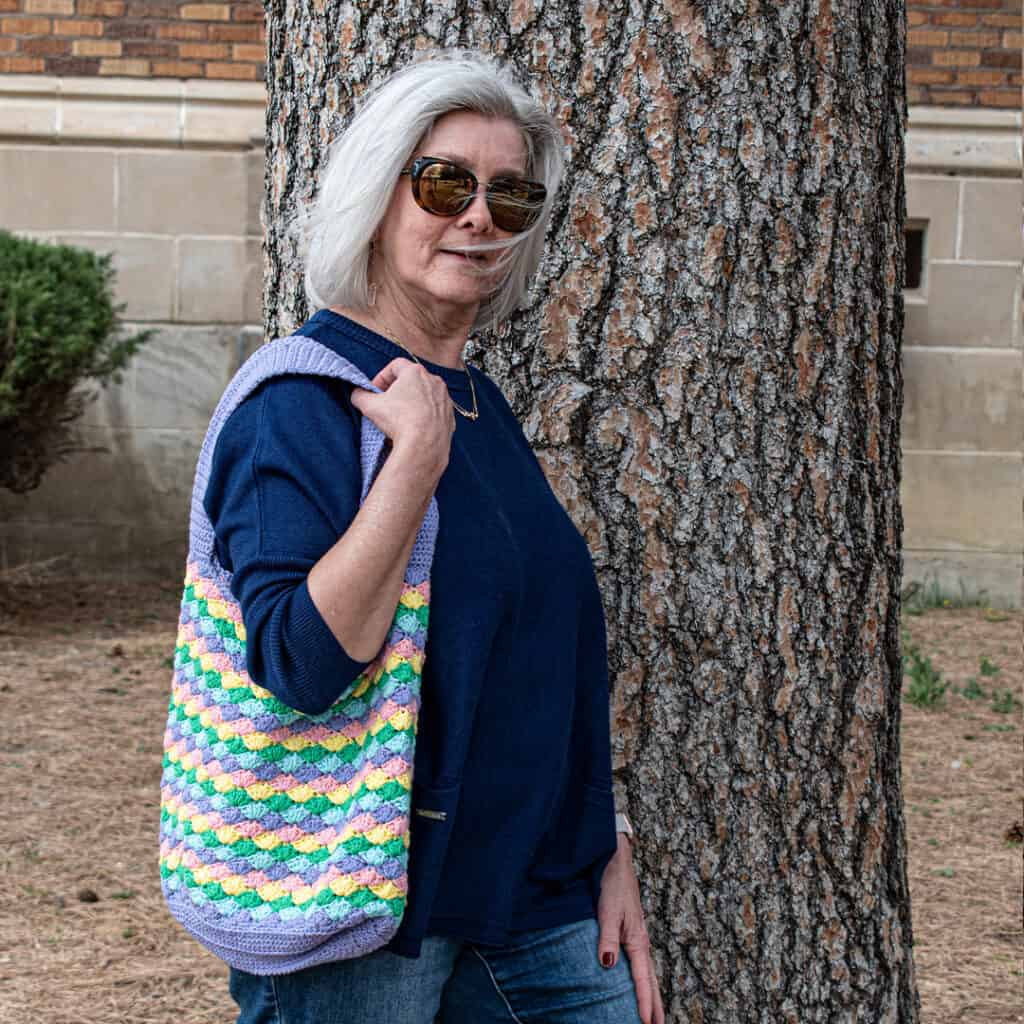 How to Crochet the Summertime Shell Bag