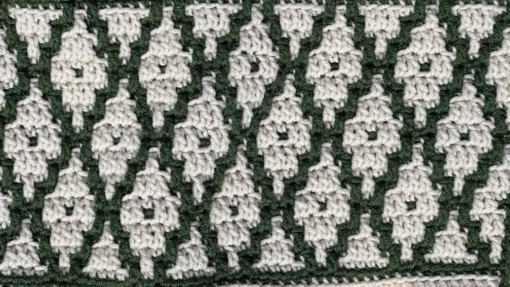 Mosaic Crochet Flower Blanket - Lovely Lattice Pattern