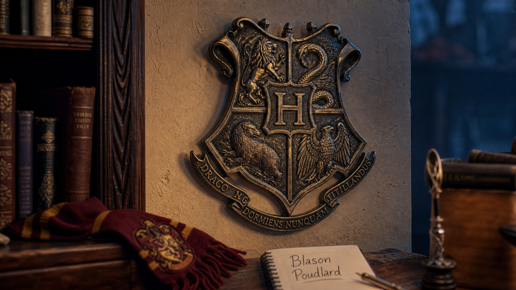 Blason Harry Potter mural : Poudlard, maisons et critères à vérifier avant d’acheter