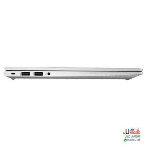 High-performance silver laptop with multiple USB ports and sleek design for everyday use.