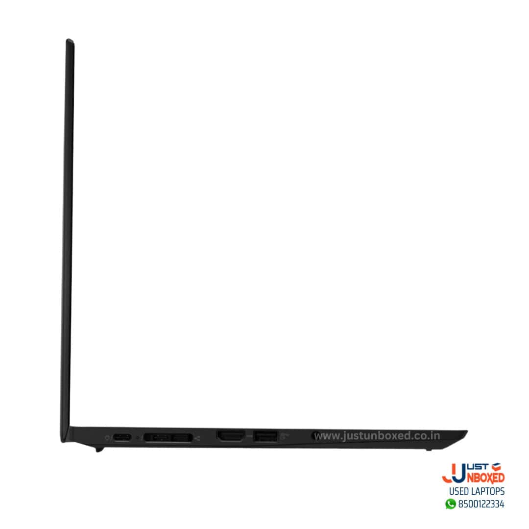 High-quality used laptop with sleek design from Just Unboxed, perfect for productivity and entertainment.