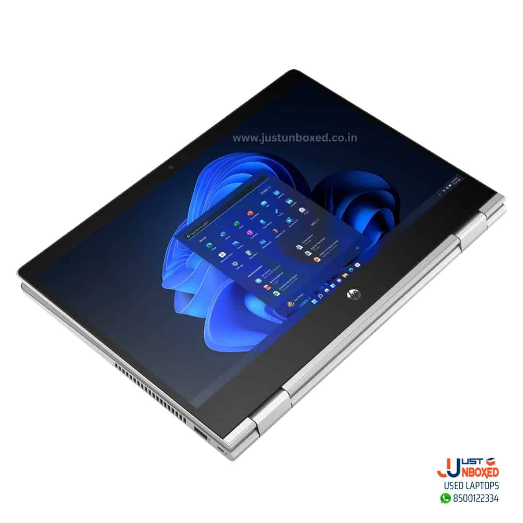 1. Laptop with touchscreen display and modern design, ideal for work and entertainment.