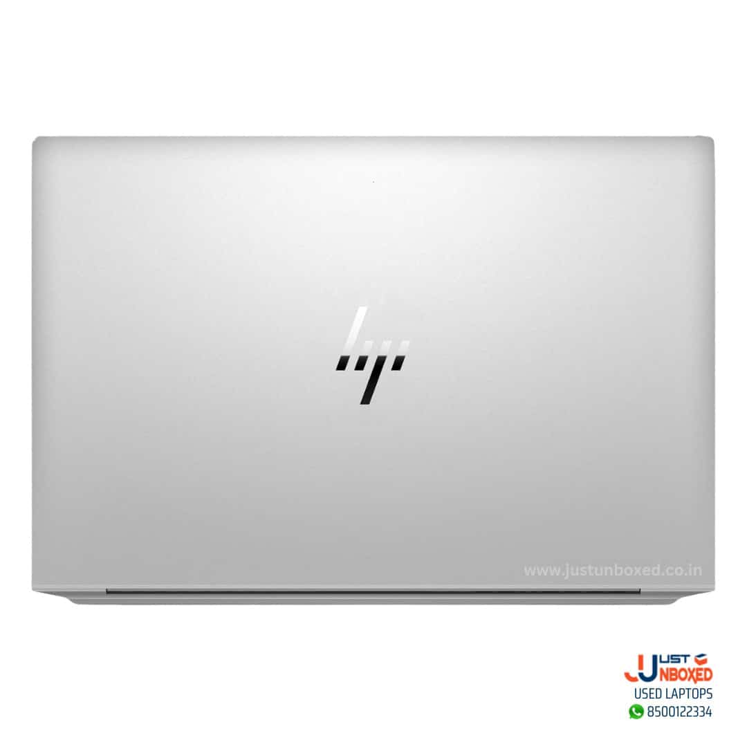 High-quality silver HP laptop for work and gaming, lightweight and portable.