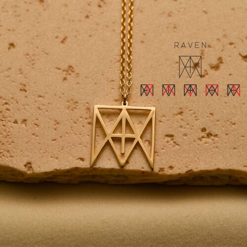 Initial necklace 4