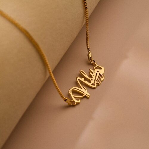 Initial necklace 2