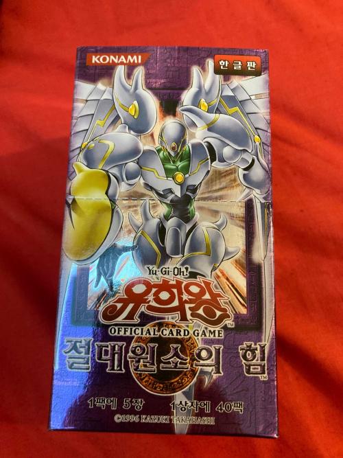Yugioh Cards “Elemental energy” Booster Box EEN-KR / Korean