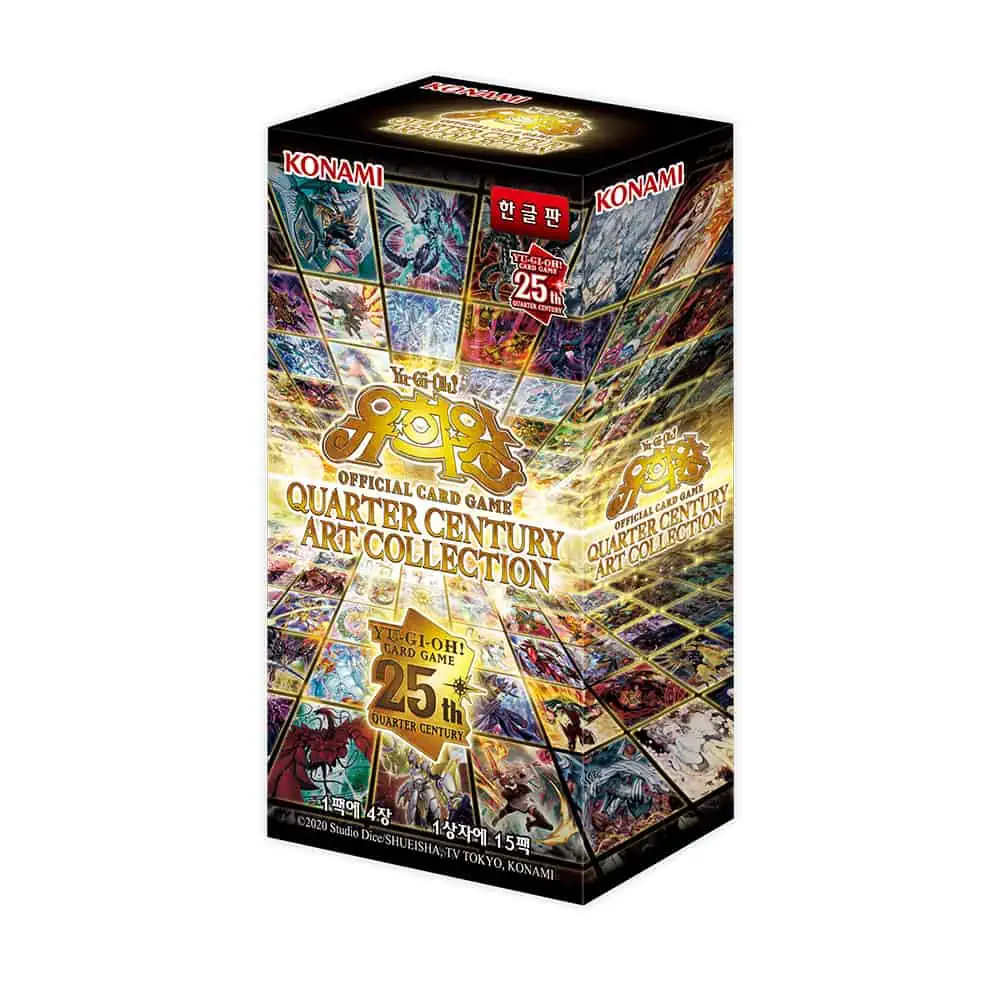 QUARTER CENTURY ART COLLECTION アーコレ BOX Yugioh Cards “Quarter Century Art Collection” QCAC-KR
