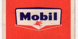 1958 Indiana Mobil road map