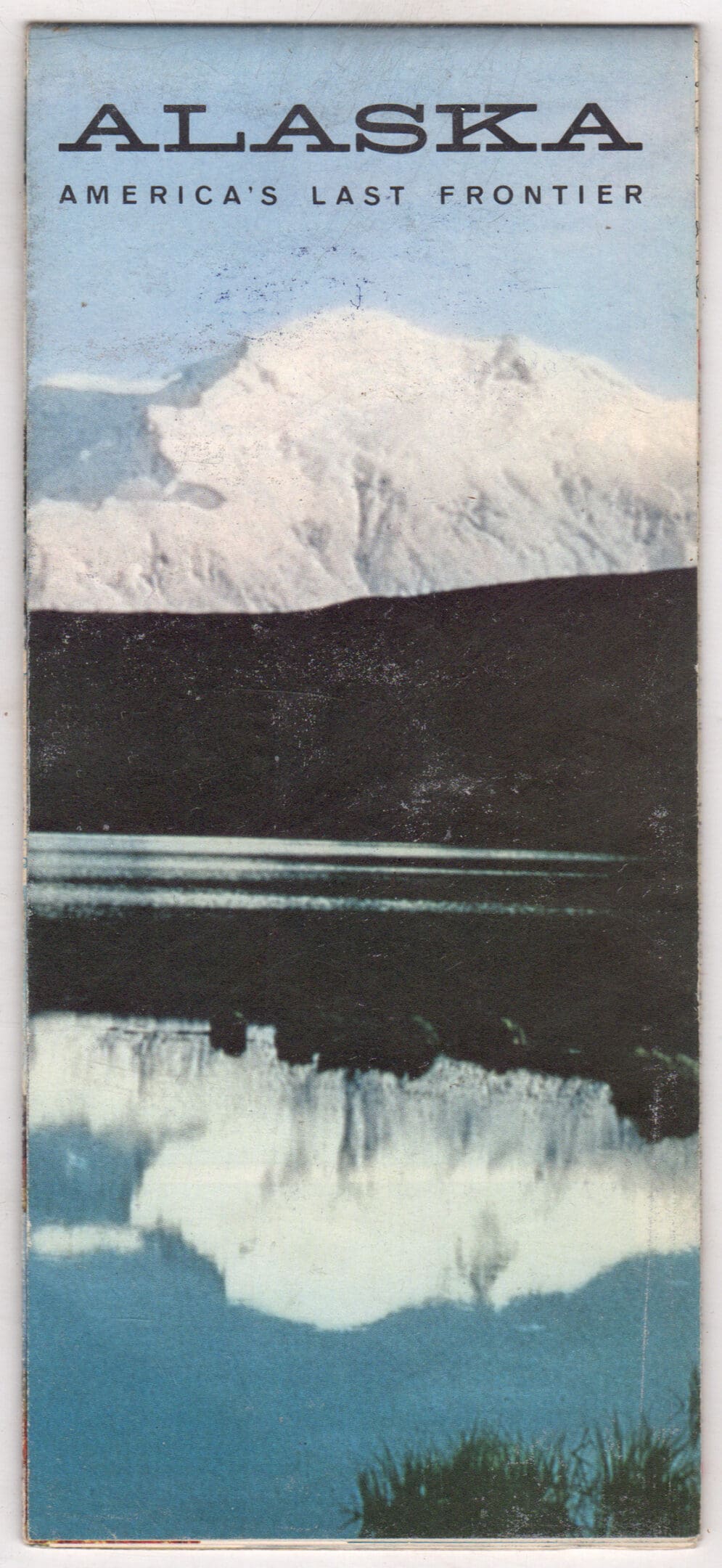 1964 Alaska official road map