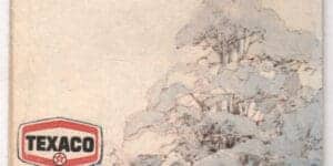1975 Kansas Texaco road map
