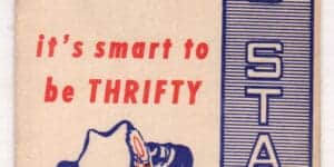 Martin Oil Service stamp book