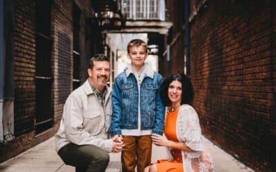 The Leavell Family | Downtown Fort Wayne, Indiana Family Photography