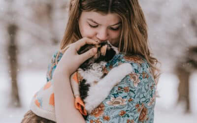 Winter at Foster Park – Senior Photos in Fort Wayne, IN || Khloe