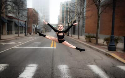 Beautiful Dance Photography in Downtown Fort Wayne, Indiana || Kamzy