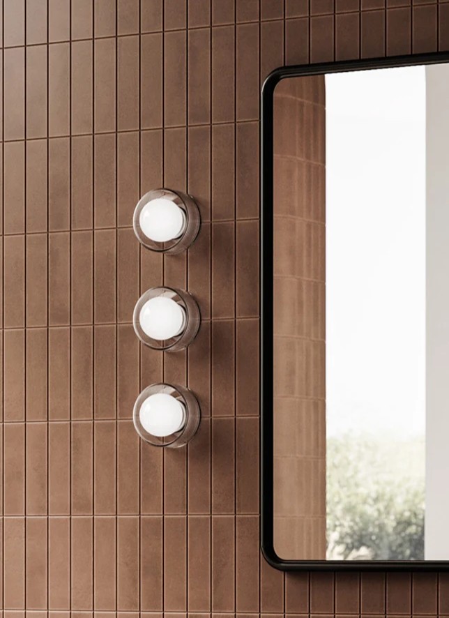 Nook. Collections Orb Ribbed Wall Light