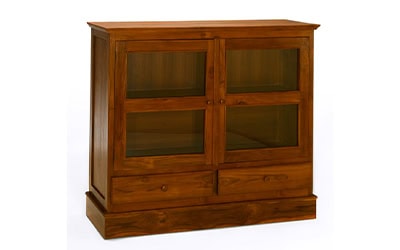 Buffet Jati Minimalis 2 Laci