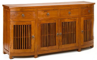 Buffet Jati Minimalis Jari Jari