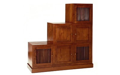 Buffet Jati Minimalis Tangga