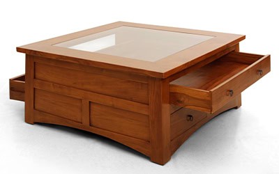 Meja Kopi Jati Minimalis Altar
