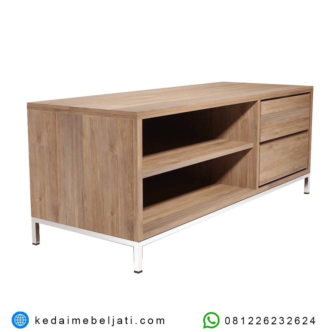 Rak Tv Jati Minimalis