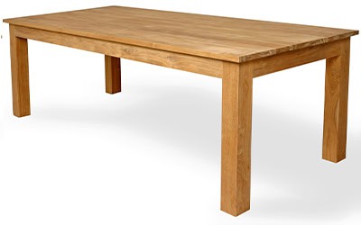 Meja Makan Model Minimalis Kayu Jati KMM 004