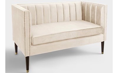 Sofa Loveseat Minimalis Seri Bandy