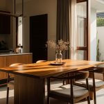 ruang makan kecil design modern minimalis