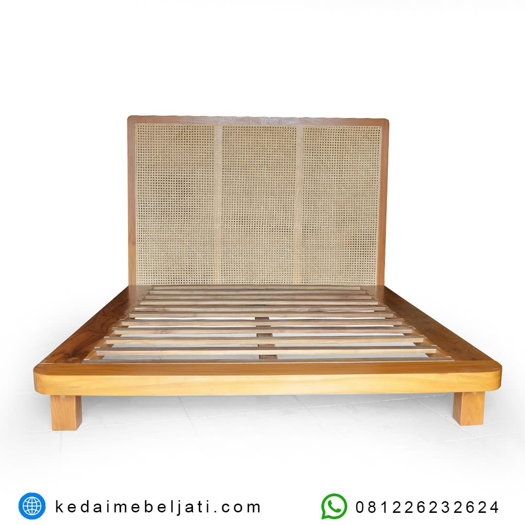 Tempat Tidur Rotan