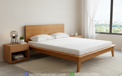 Tempat Tidur Jati Vintage
