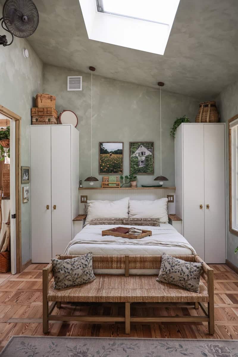 lemari headboard