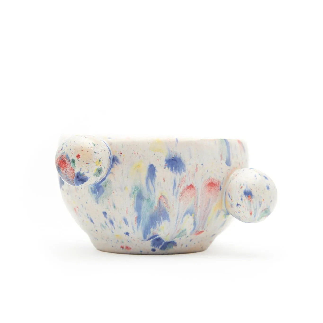 fancy chawan for matcha tea with handle