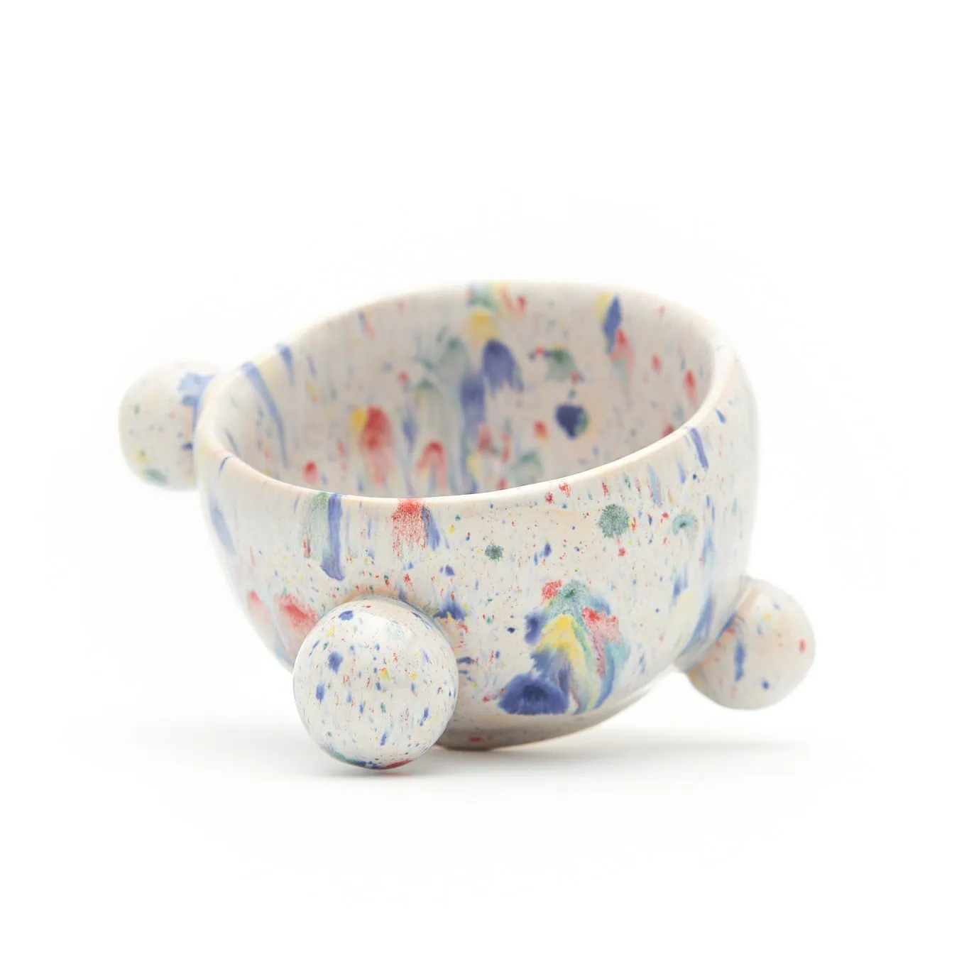 fancy chawan for matcha tea with handle