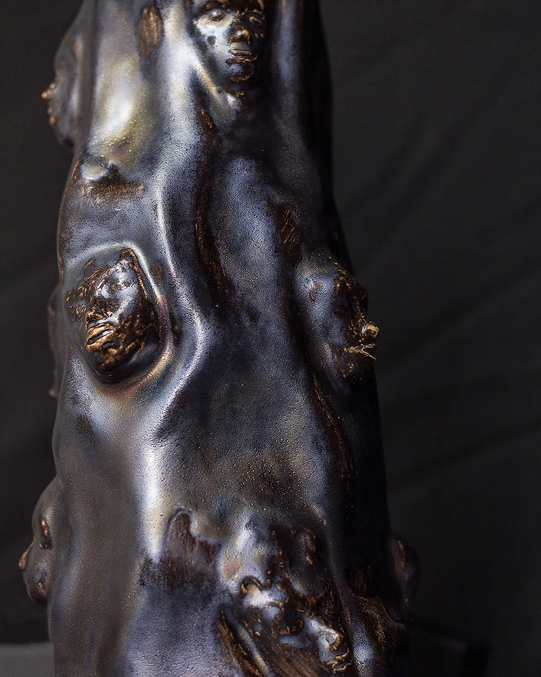 ВАЗА РУЧНОЙ РАБОТЫ "ТЕАТР МАСОК" - Image 8