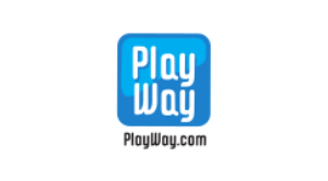 PlayWay logo, trusted by Keymailer for promoting games and building strong influencer connections to increase global visibility.