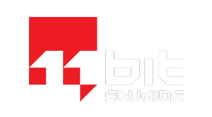 11bit studios logo, trusted partner of Keymailer for global game promotion and building connections with top influencers.