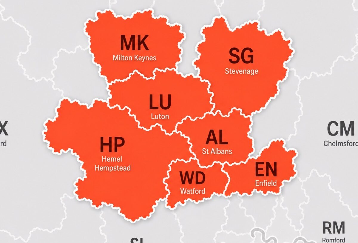 Areas We Cover for Electrical and Lighting Services