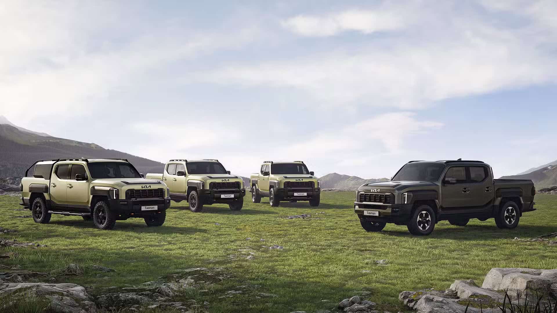 2025 Kia Tasman Colours