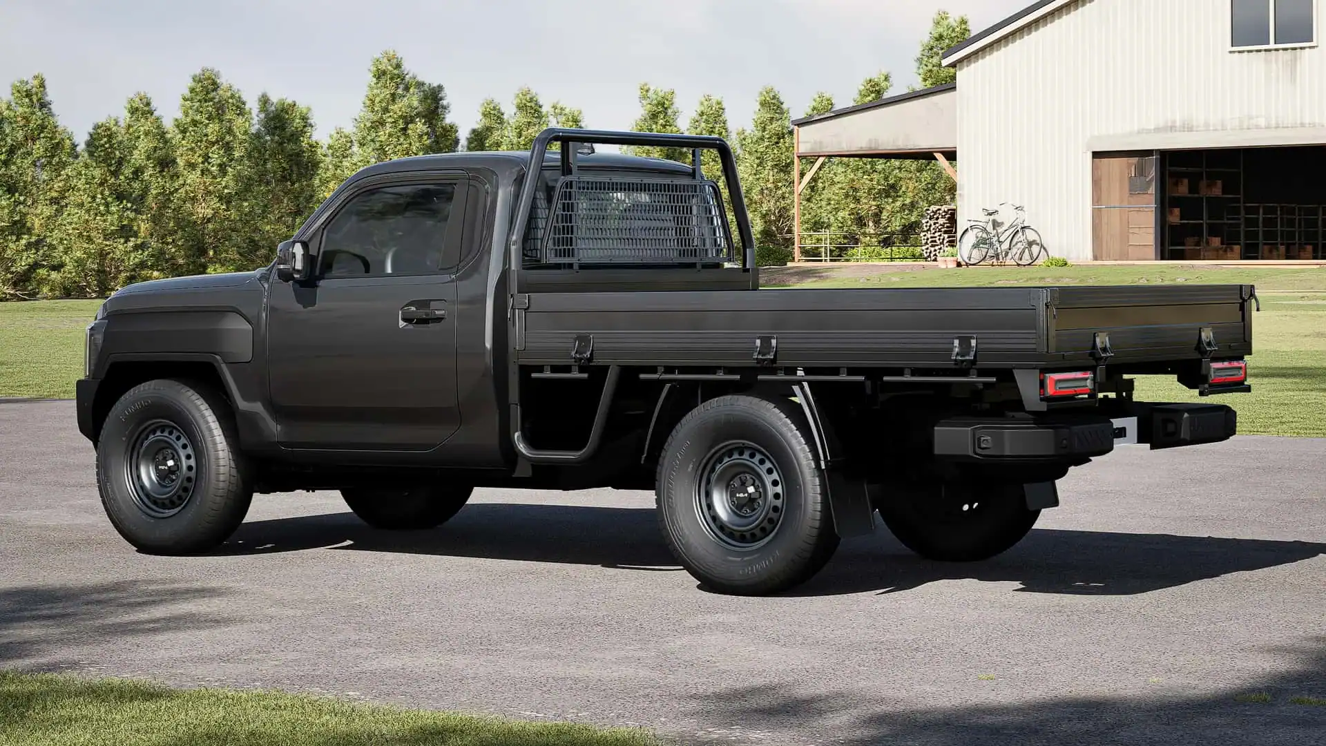 Will the Kia Tasman offer a single cab?