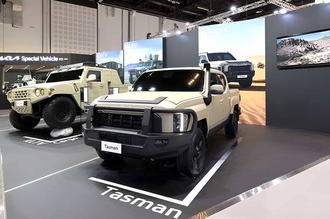 Military makeover for the Kia Tasman