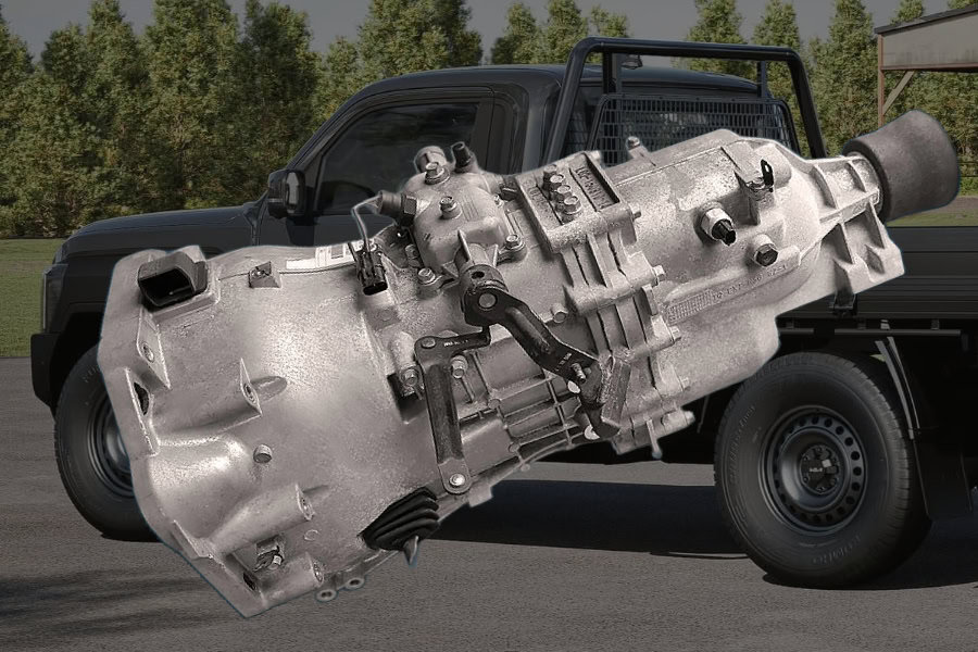 Does the Kia Tasman have a manual transmission?