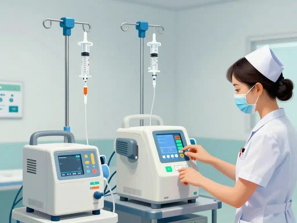 illustration calcul de dose perfusion