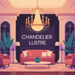 chandelier lustre pièce maîtresse ambiance chaleureuse